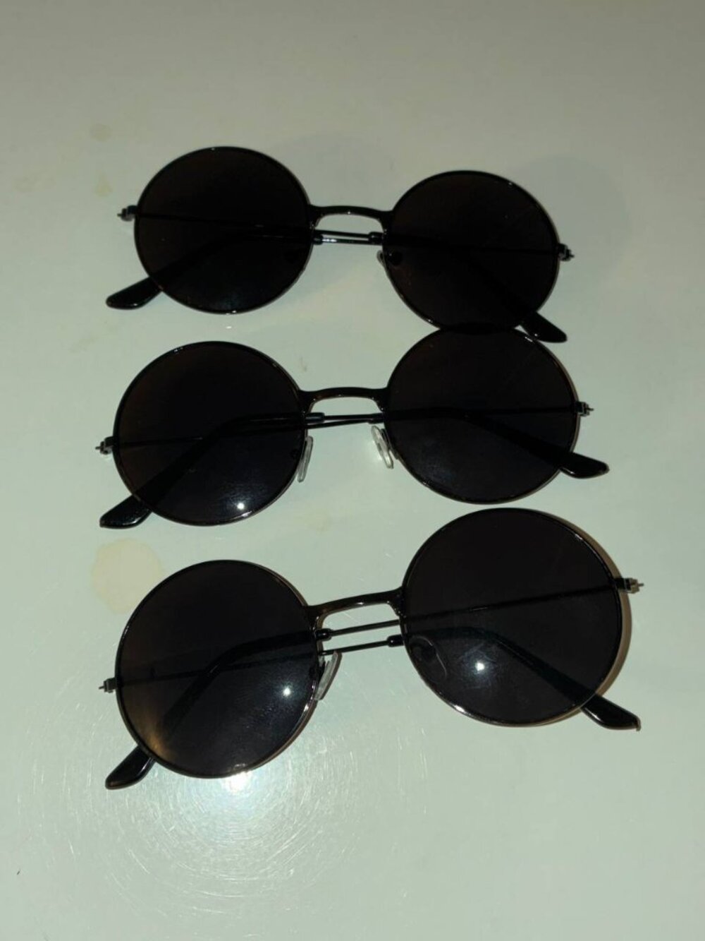 Lot of 3 Jujutsu Kaisen Gojo Satoru Style Sunglasses - Black New